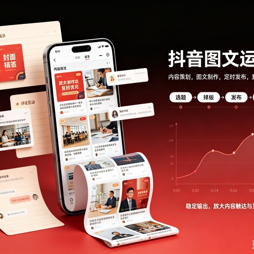 兰山抖音图文代运营服务